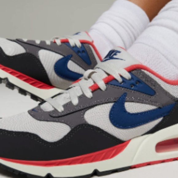 Nike Shoes - Nike air max correlate gray blue athletic running sneakers, size 9.5
